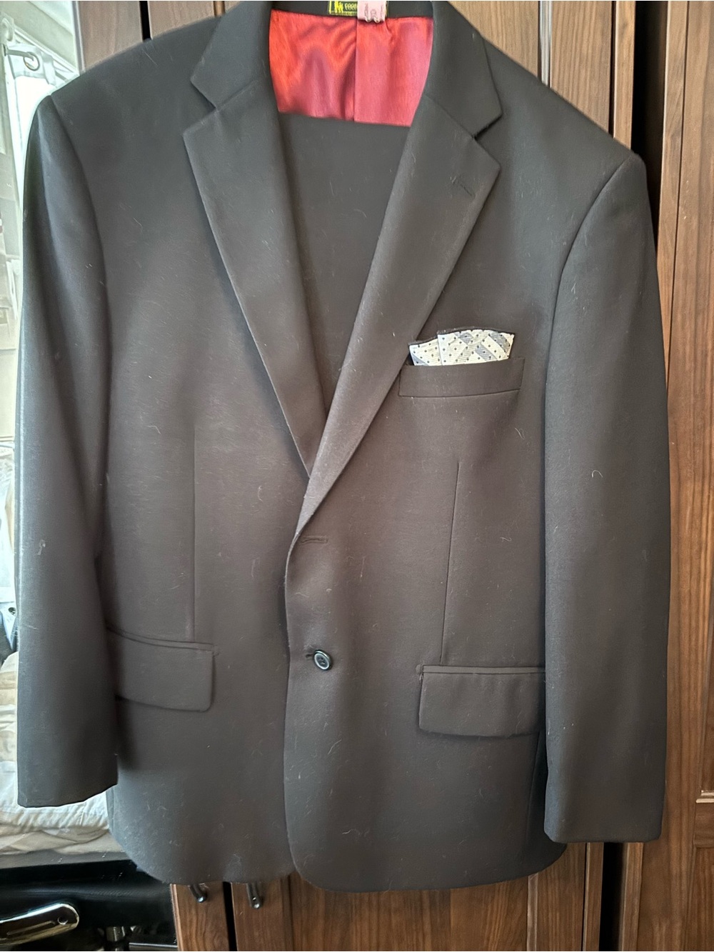 Men’s Black suit 42s
